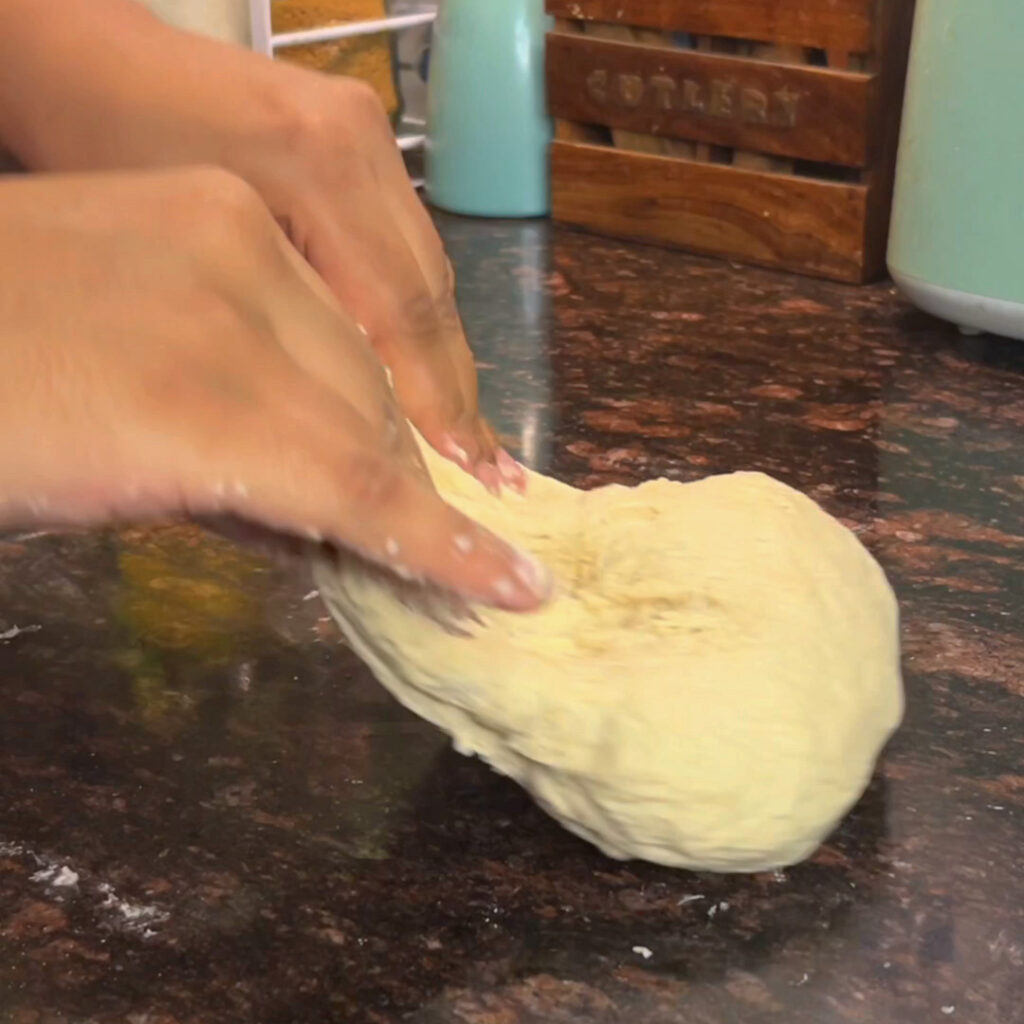 Knead for 30-40 minutes