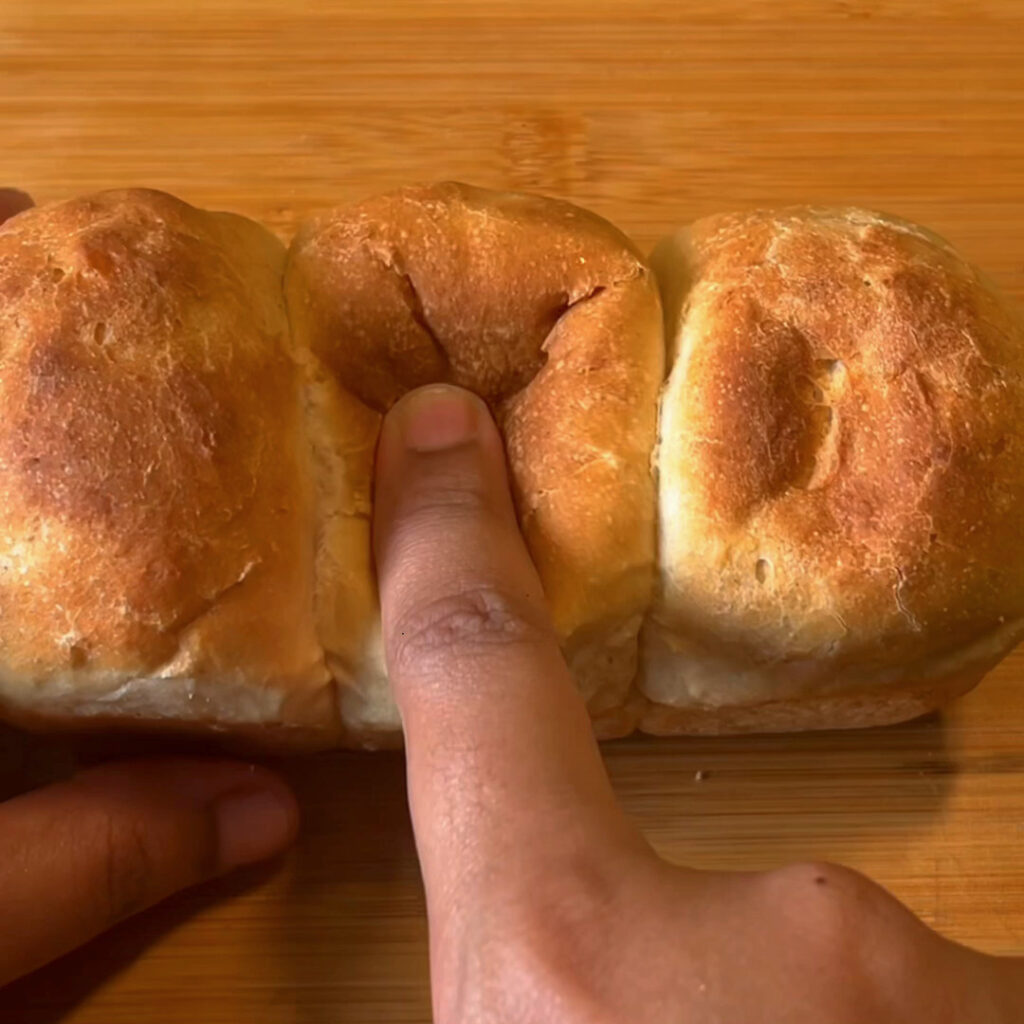 Fluffy Atta-Maida bread